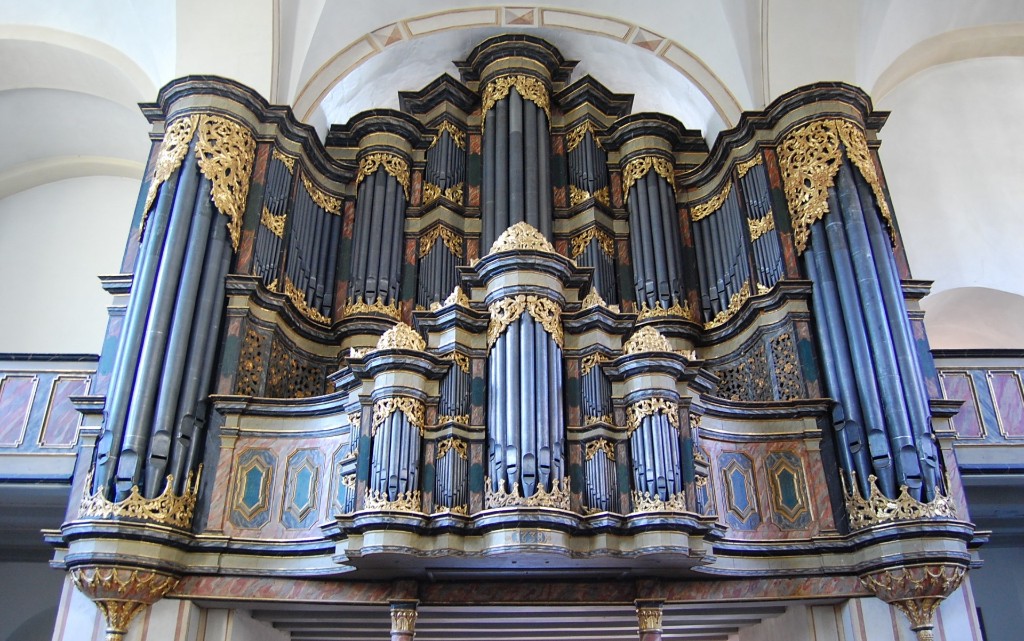 Die Johann-Patrocklus-Möller-Orgel von 1738  -  Aus dem Zyklus der "Neun Lesungen der Osternacht",  aus dem Buch Exodus 14,15 - 15,1: "Der Durchzug durchs Rote Meer"
