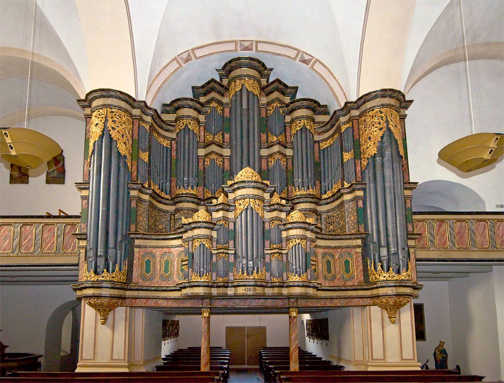 Die Orgel ist von Johann Patroklus Möller gebaut worden in den Jahren 1736-1738